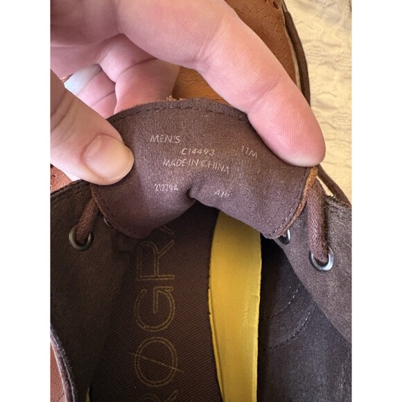 Cole Haan Miles Leather Wingtip Oxford 212794 Men’s 11M Tan main image 5